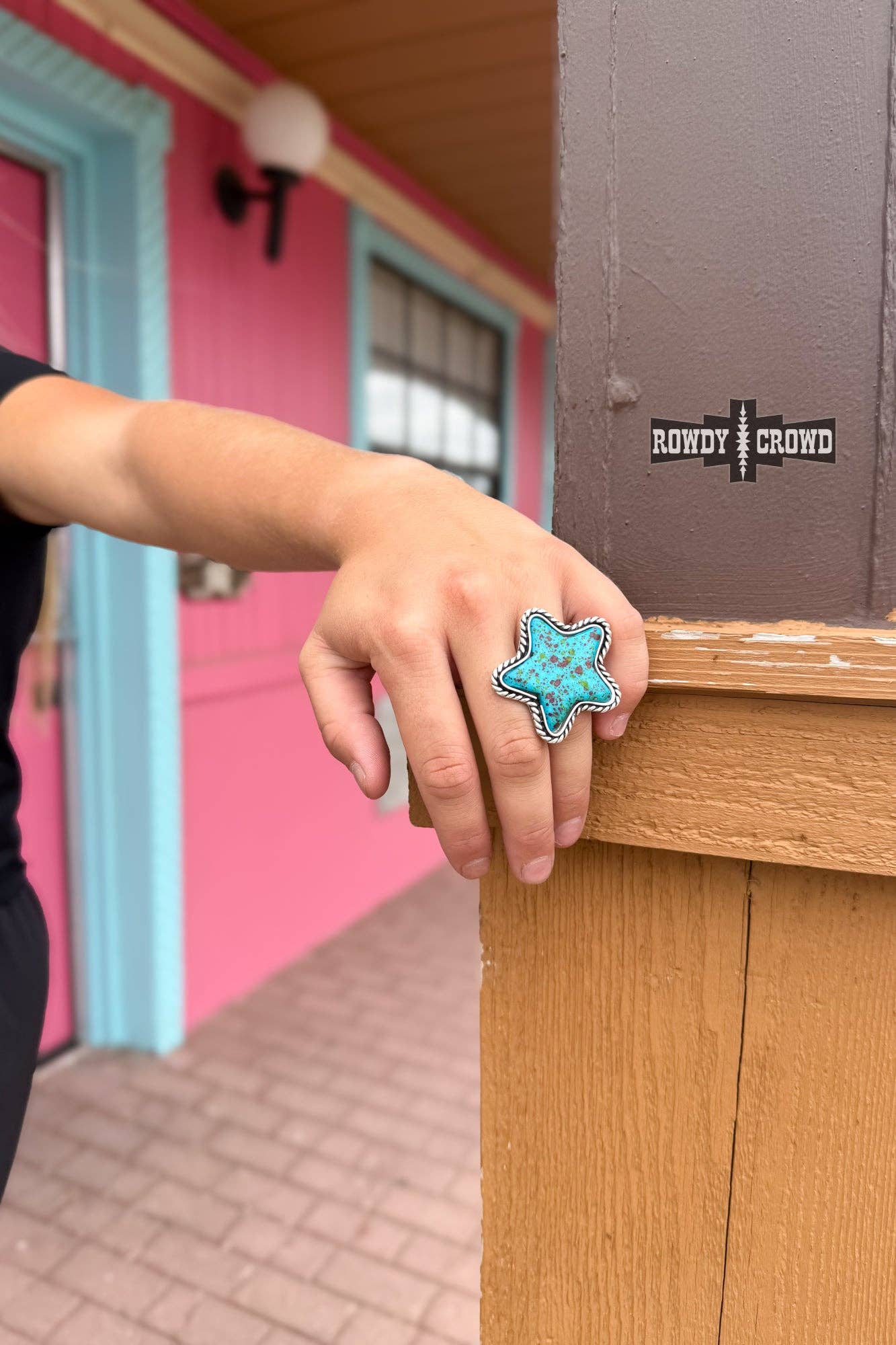 Rowdy Crowd Clothing – wholesale Scarfklämma - Dam – Rundad Scarf Slide1