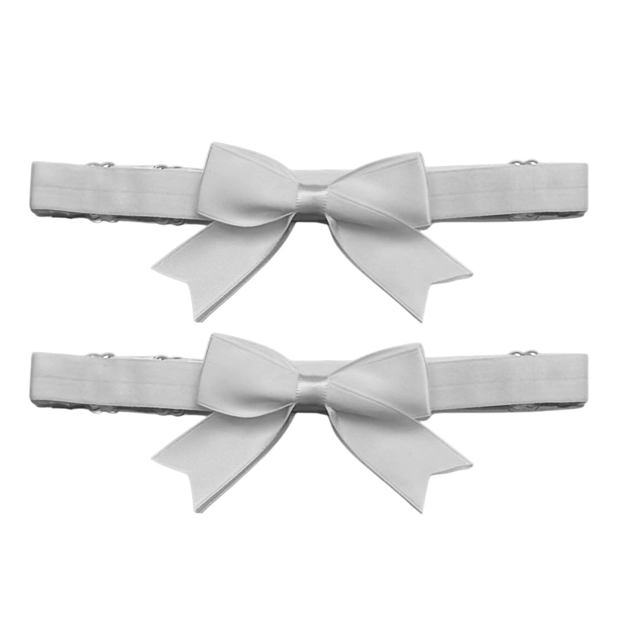 Tyes By Tara - Wholesale Underwear - Women's - Bombshell White Legtyes™ | White Bow Leg Garters4