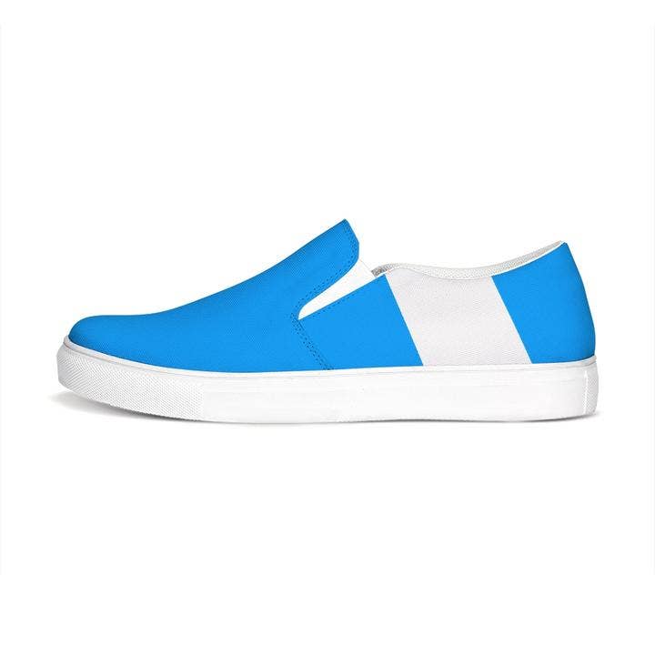 Uppsala Slip On - Sky Blue and White for wholesale by FJOLK