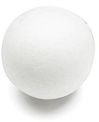 Angels Craft - Vente Matériels de bricolage - Balles en mousse, tailles assorties 1 « -7", blanches6