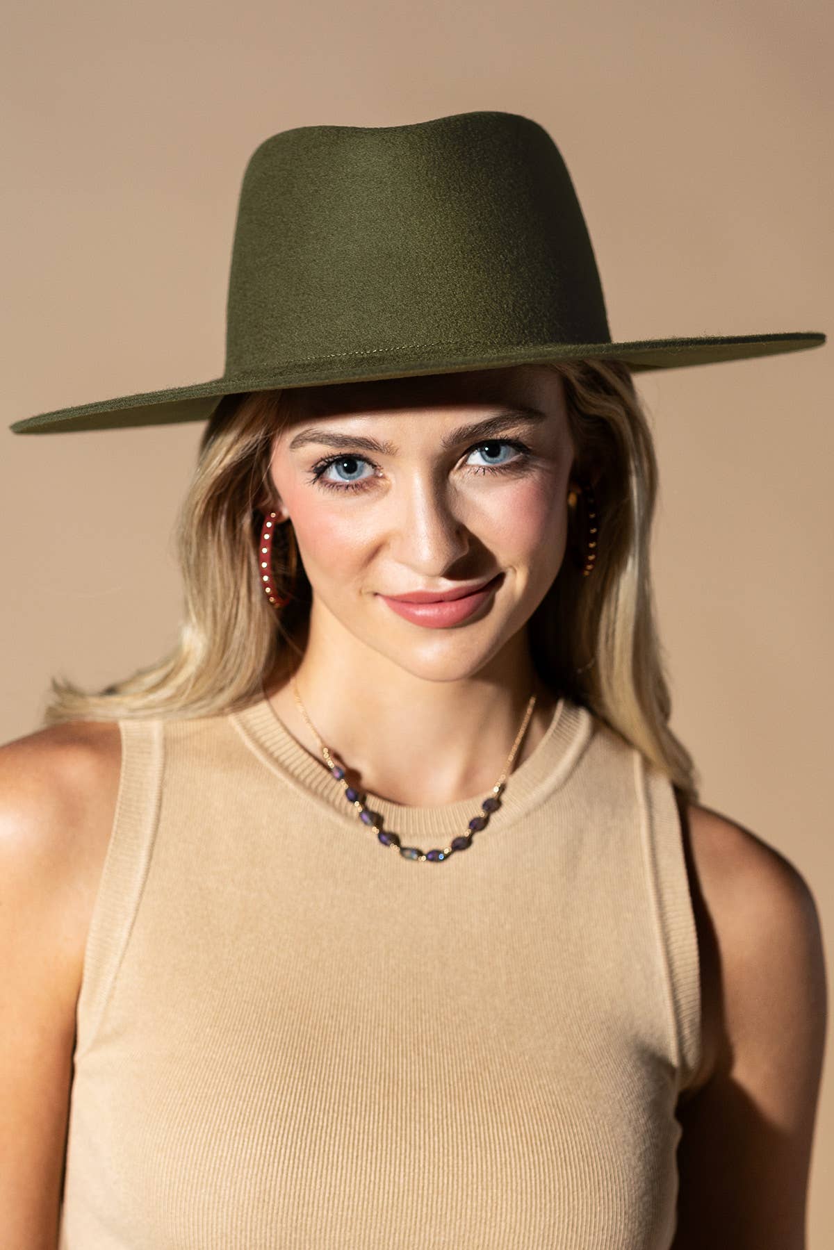 Urbanista - Wholesale Fedora - Women's - 100% Australian Wool Triangular Panama Hat-Blank28