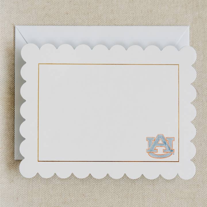 Gracefully Made Art - Wholesale Stationery/Notecard Set - Auburn University Boxed Notecard Set3