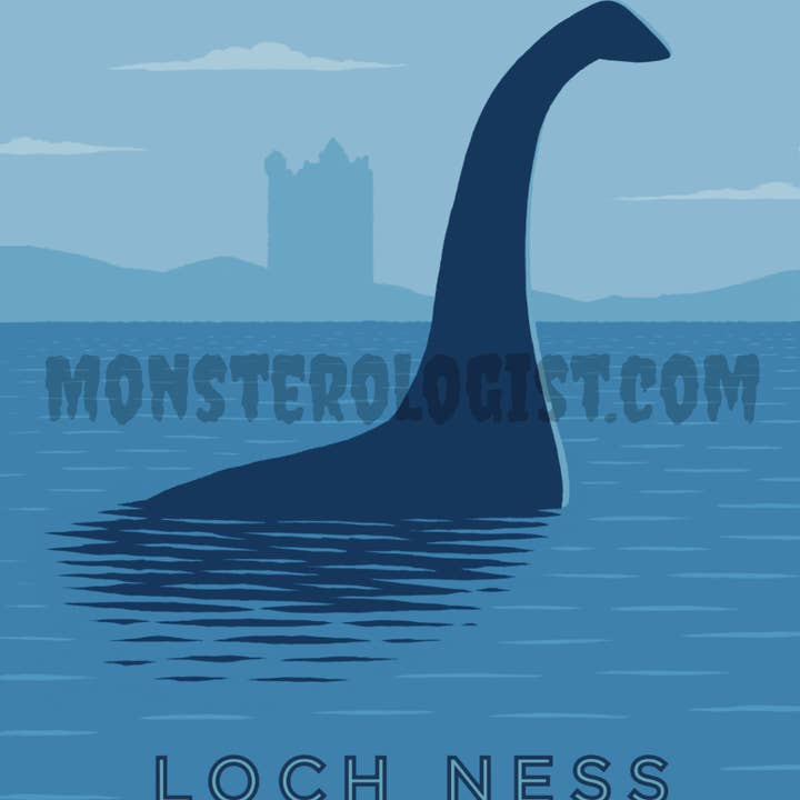 Loch Ness, Scotland travel 4x6 print for wholesale by Monsterologist