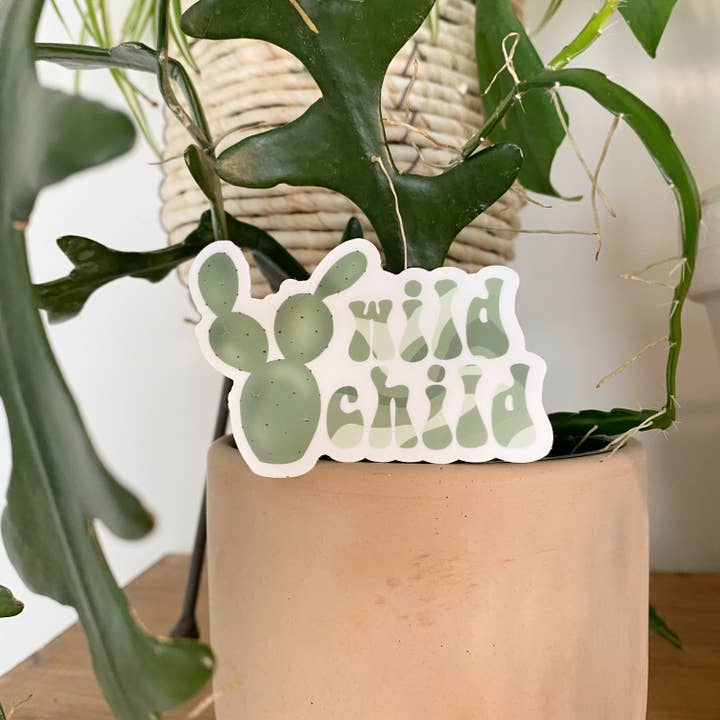 Wild Child Prickly Pear Cactus Sticker and other Purchase Wholesale prickly pear. Free Returns & Net 60 Terms on Faire trending on Faire.