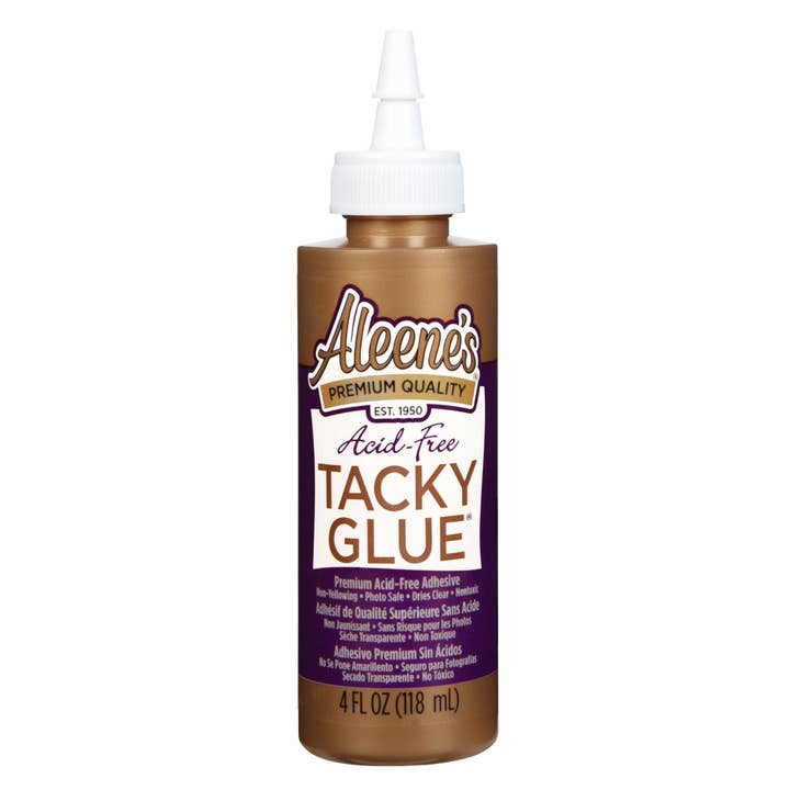 Aleene’s Acid-Free Tacky Glue 4 fl. oz. for wholesale by Ilovetocreate