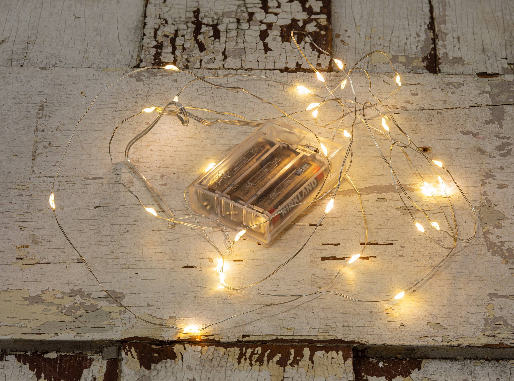 KMI International Corp. - Wholesale String Lights - 30 Led Lights, Warm White, 33.9 In Spacing, 3 Aa Battery Box2