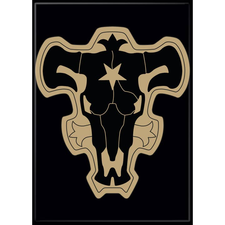 Ata-Boy - Wholesale Magnet - Black Clover Black Bull Symbol Magnet