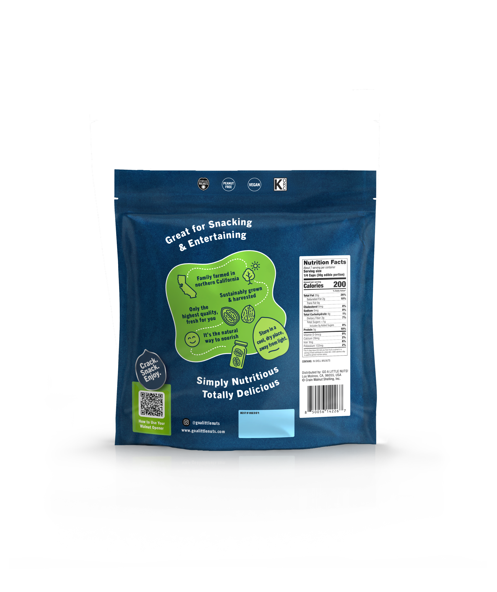 Go A Little Nuts - Wholesale Nuts - Shelled Walnuts1