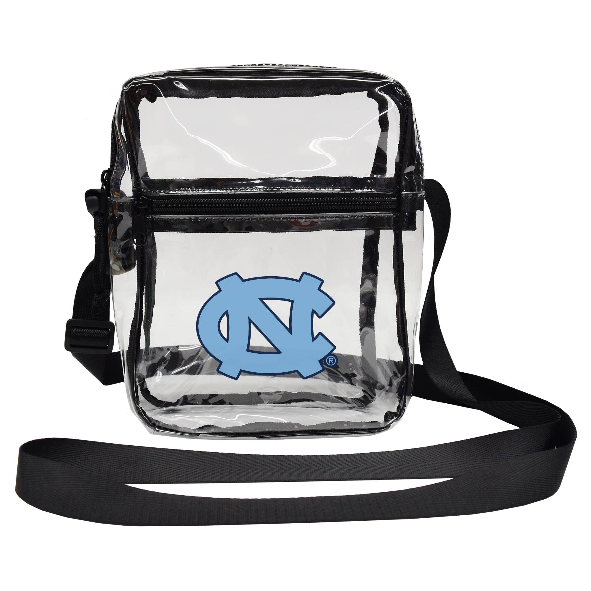 Little Earth Productions - Vente Sac à bandoulière – femme - Sac à main transparent NCAA North Carolina Tar Heels0