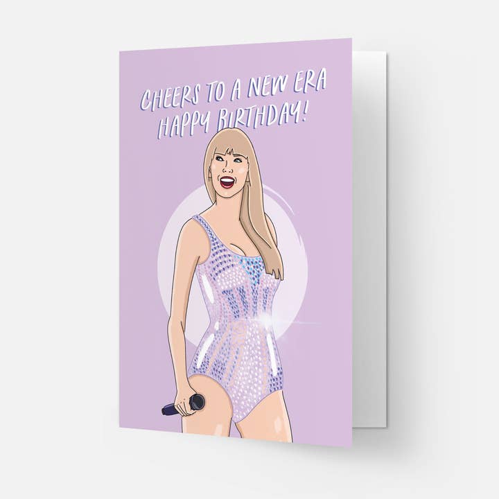 Kaart Blanche - Wholesale Birthday Card - Birthday Era - Taylor Swift greeting card1