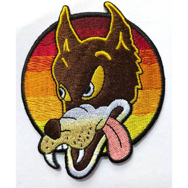 Sunshine Joy - Wholesale Patch - Grateful Dead JG Garcia Wolf Patch 5"