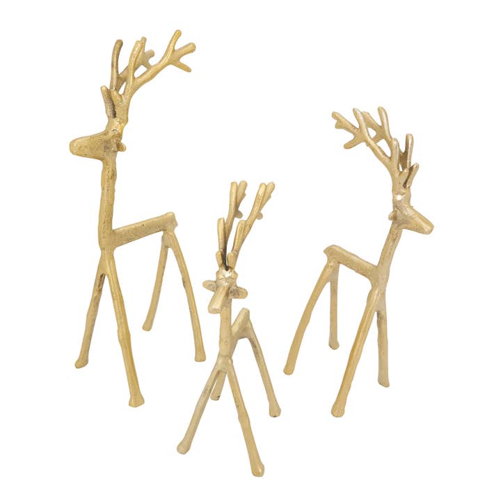Saro Lifestyle - Vendita all'ingrosso Statuette decorative - Statuetta di renna2