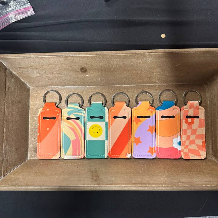 BDN Boutique - Wholesale Keychain – Women's - Chapstick Holder - Chapstick Keychain
