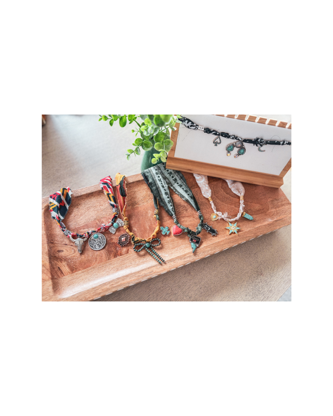 TrendyKeys - Wholesale Pendant/Charm Necklace - Bandana Necklace - TK Original 2