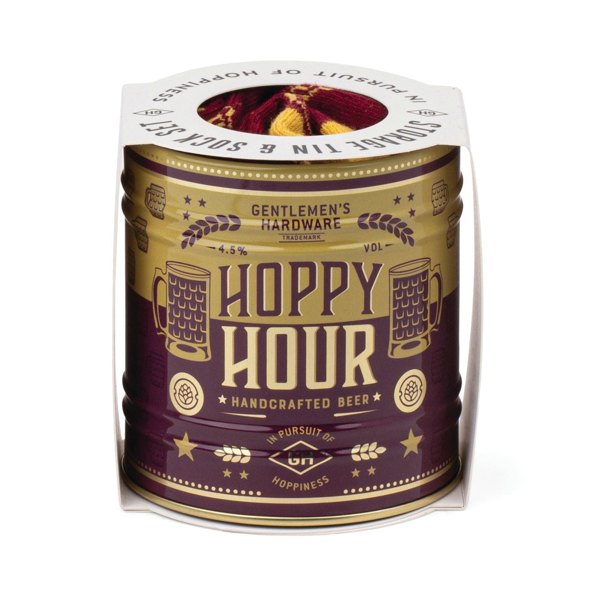 Designworks Collective – wholesale Socks – Men's – Socks in a Can - Beer