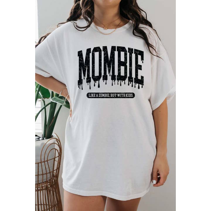 Mombie Grafisk Tee for engroshandel hos Jaylanie