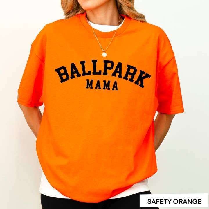 Shoppe SHC - Wholesale T-Shirt (Graphic) - Women's - Ballpark Mama Graphic Shirt | Gameday Shirt | Gildan  9