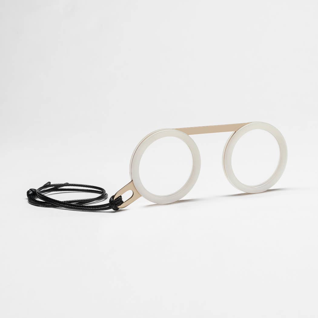 Fassamaneria srl – wholesale Eyeglasses – Unisex – Fassamano White reading glasses/+3 - Lbox1