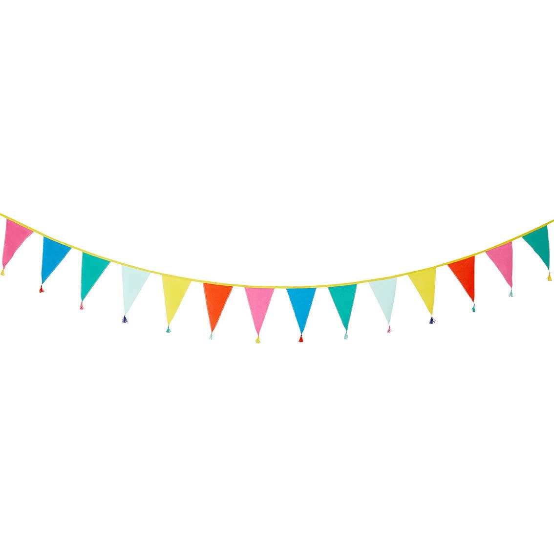Talking Tables UK - Wholesale Bunting/garland - Rainbow Fabric Bunting | 3m |7