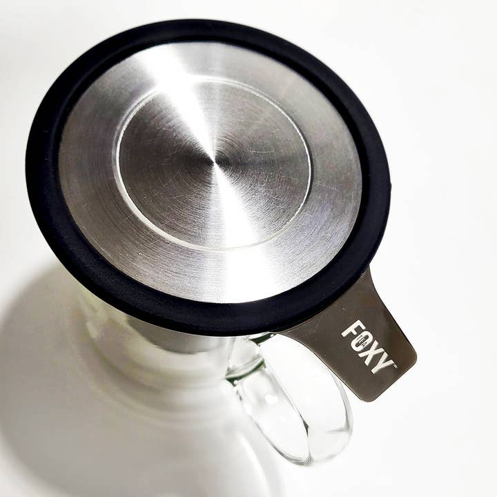 Foxy Tea® - Wholesale Tea Set - Tea Cup Set for Loose Leaf Tea with Infuser & Lid Glass Mug2