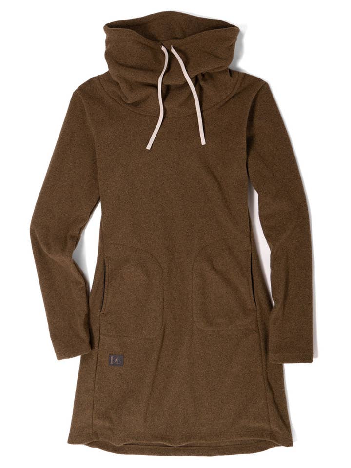 Velma Fleece Dress for wholesale by DESO — Made in America
