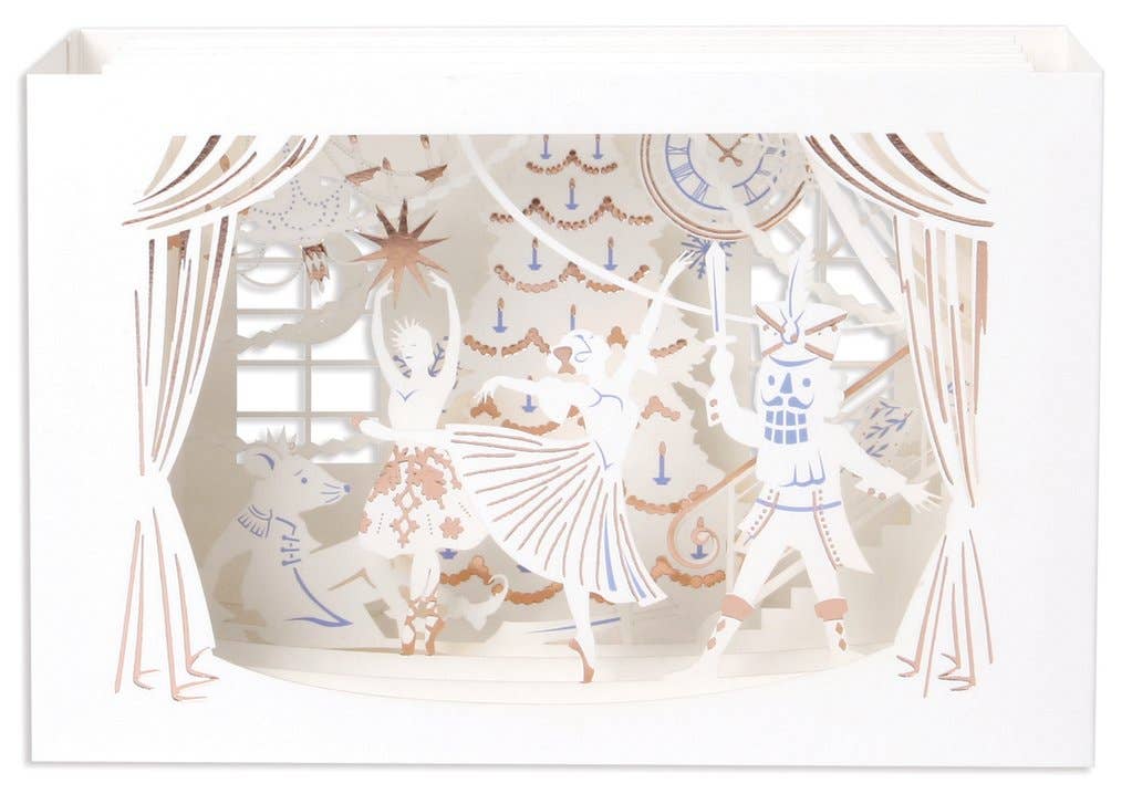 UWP Luxe - Wholesale Christmas Card - Nutcracker Pop-Up Card3