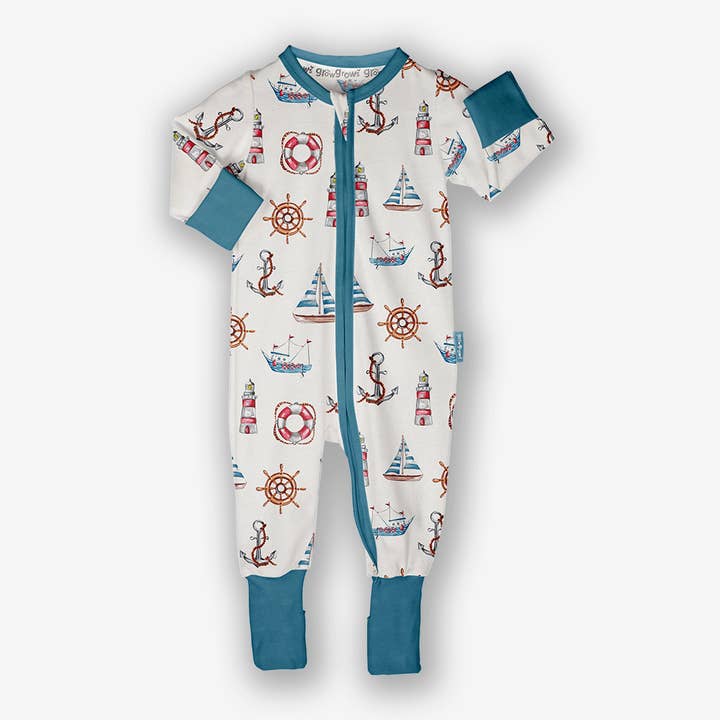 Fato de Sono Marinheiro por atacado de GrowGrows