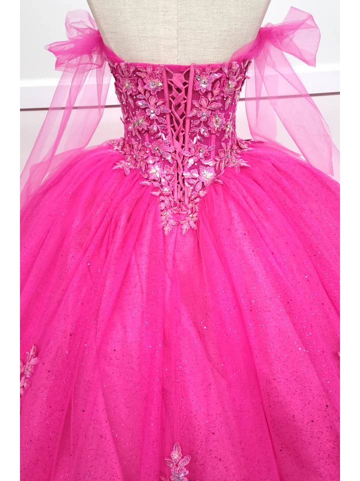 Chicas - Wholesale Jurk - Dames - Kweepeerjurk met schoudervrije strik op sjerpen CHF308612