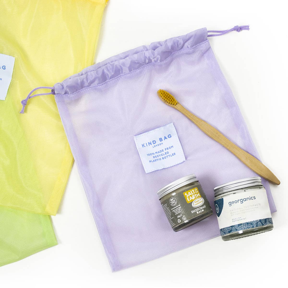 Until Pty Ltd - Wholesale Food storage wrap/bag - Kind Bag Reusable Mesh Bags (set of 3)3