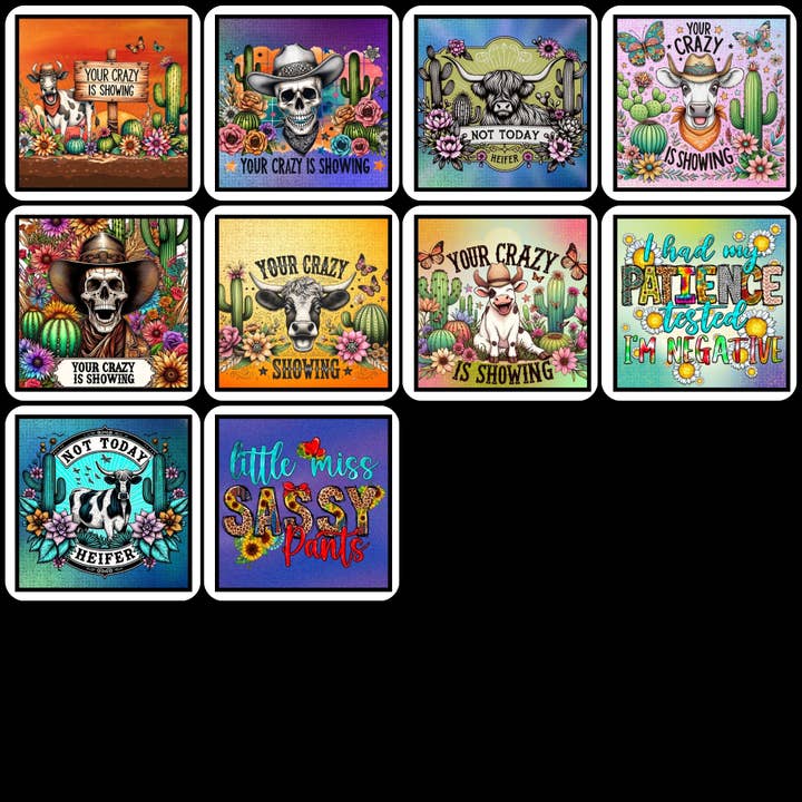 Magnets - Sassy Gallery A for wholesale by Nimblepic