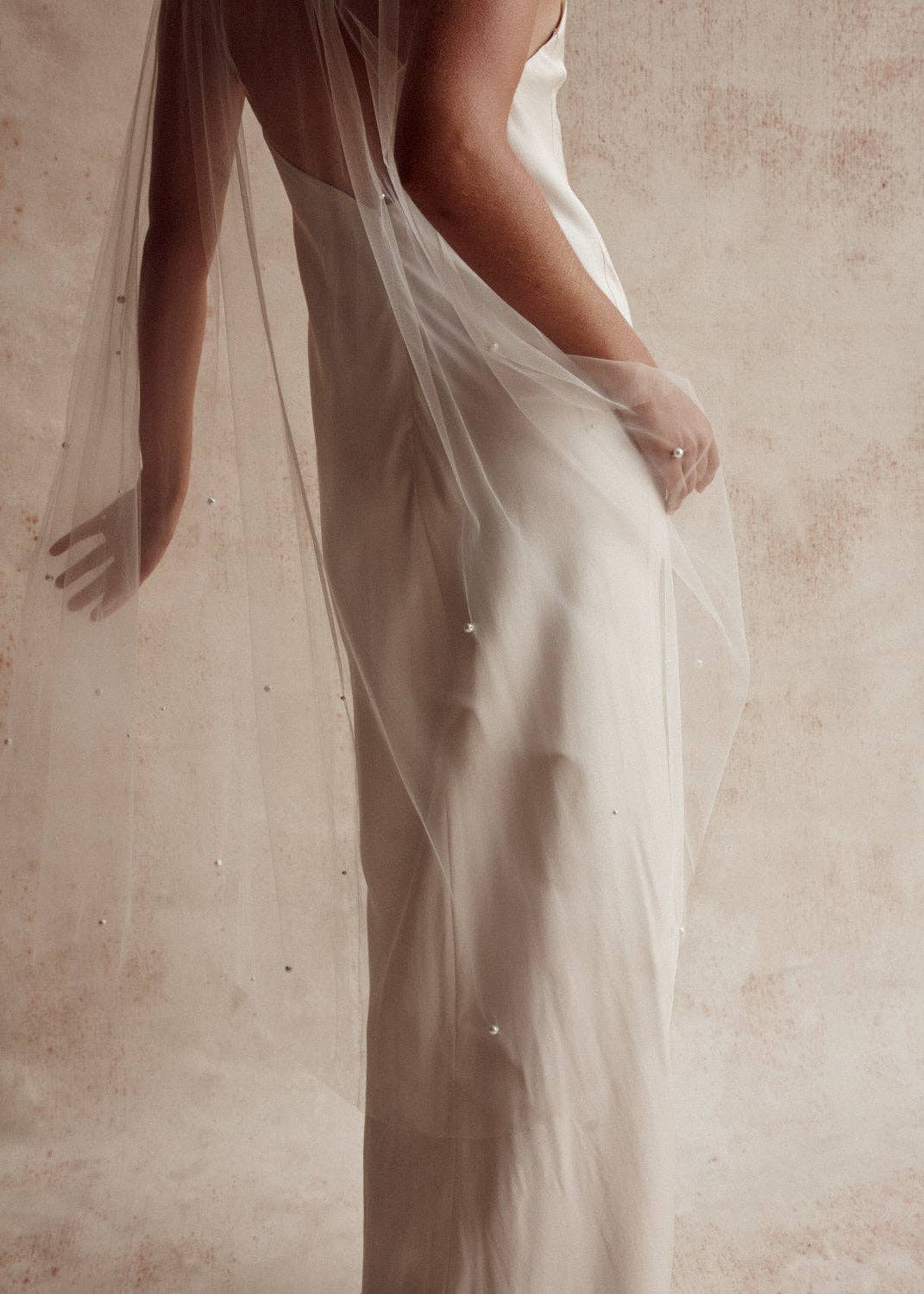 Dove Grey Accessories - Venta al por mayor Velo - Mujer - VELO JEMIMA PERLADO5