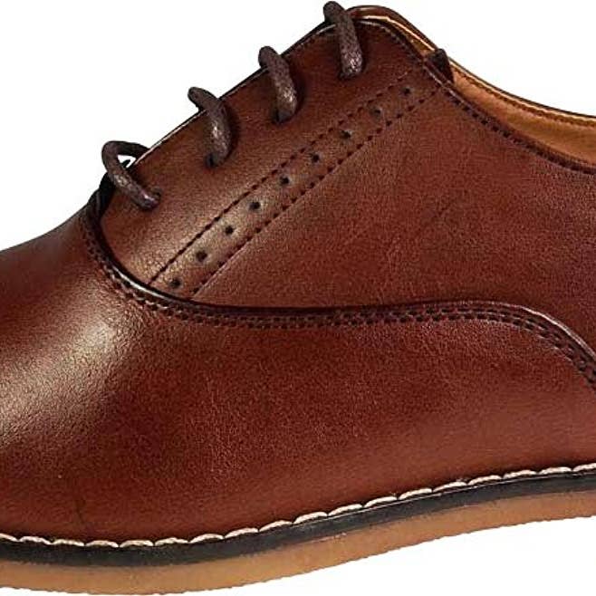Eastern Off Price - Wholesale Oxford Shoes - Men's - Via Farinella - Mens Genuine Leather Insole Cap Toe Lace Up6