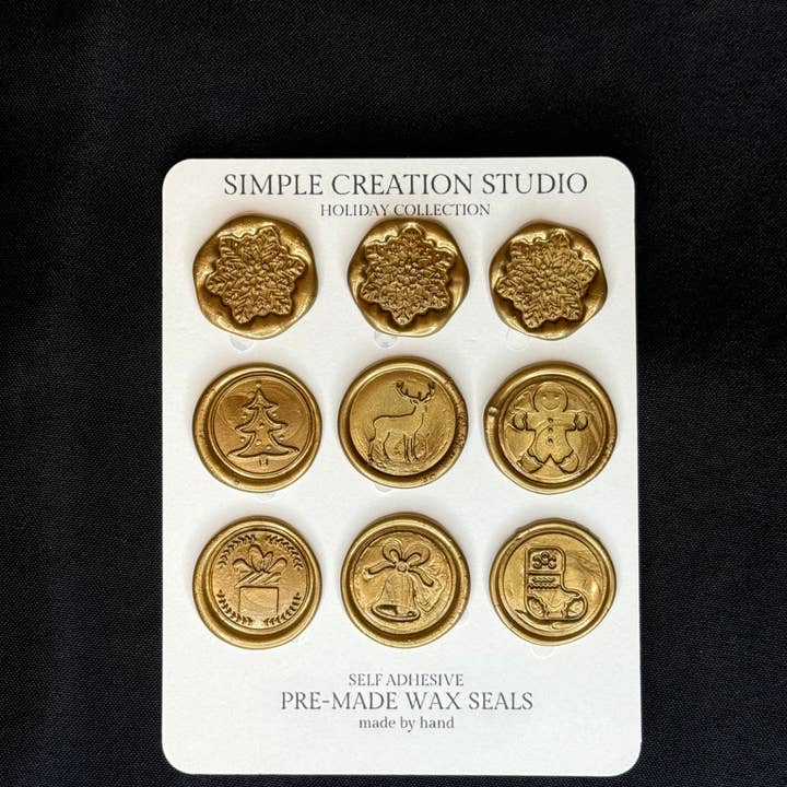 Simple Creation Studio - Wholesale Sealing Wax - Holiday Collection Variety Wax Seal5