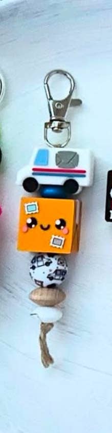 TrendyKeys - Vente Porte-clés – femme - Porte-clés à tirette TrendyKeys15