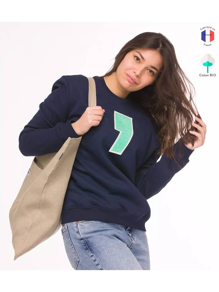 T'HEIM – Großhandel Sweatshirt – Unisex – Unisex-Sweatshirt mit Schnalle
