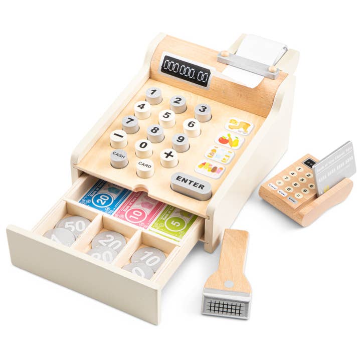 New Classic Toys EU - Wholesale Wood Toy - Kids - Checkout - White - 100% Fsc