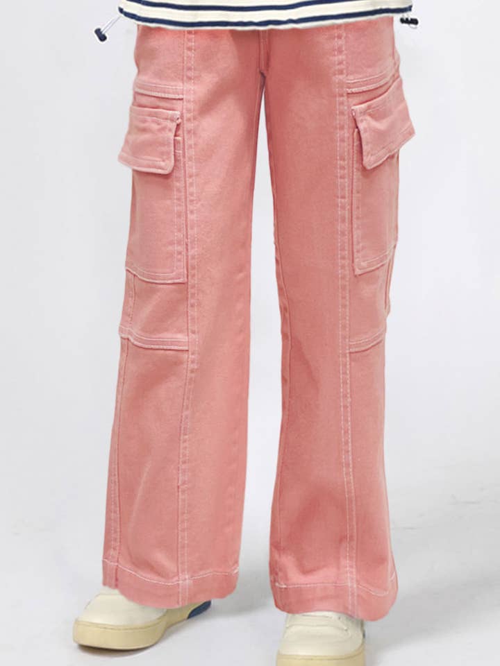 Pantalon cargo coloré pour tout-petit BB-TCP-23-89155T pour la vente par BonnieBianca