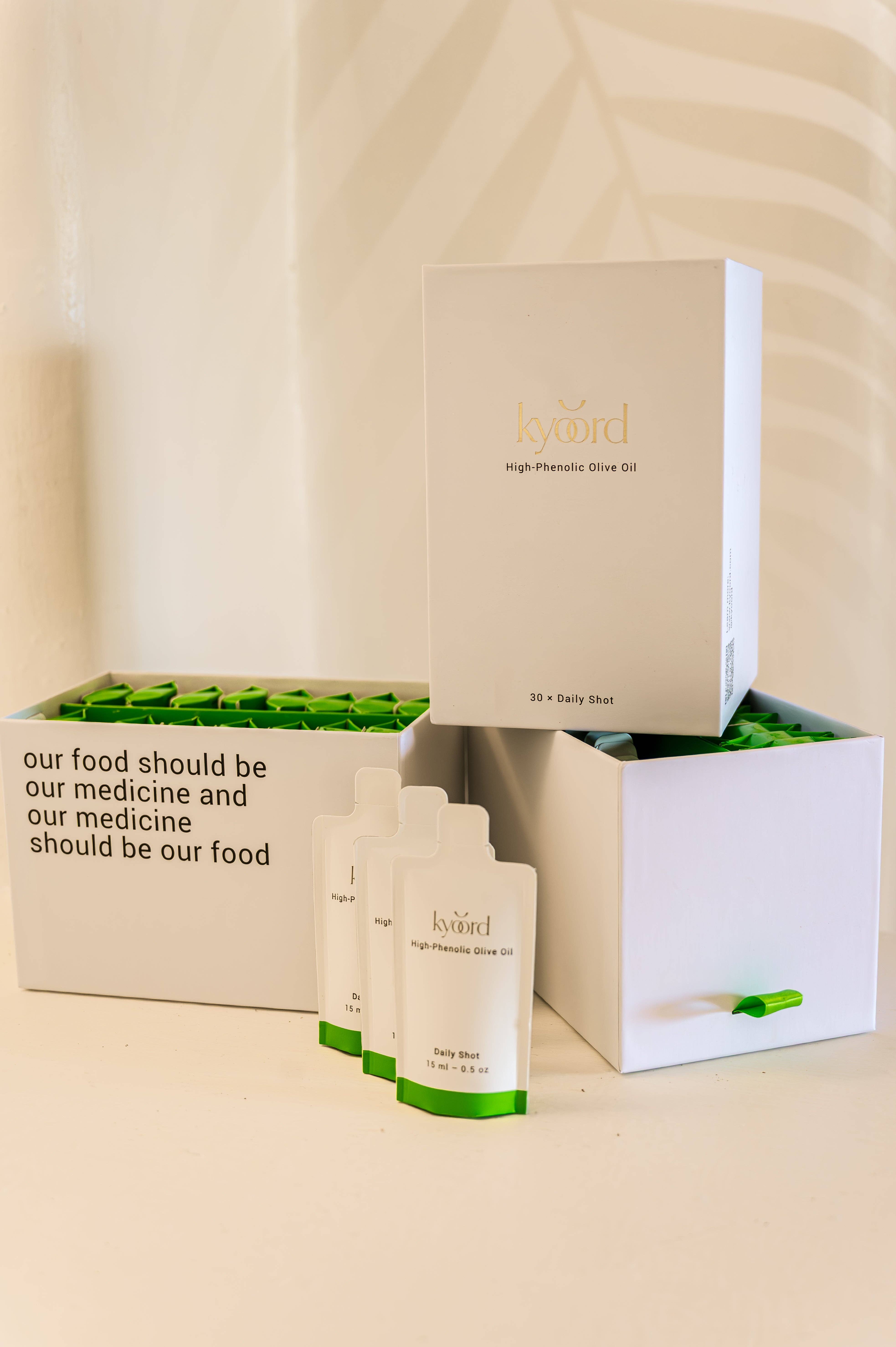 Kyoord - Wholesale Olive Oil - kyoord Daily Shot (30 pack)1