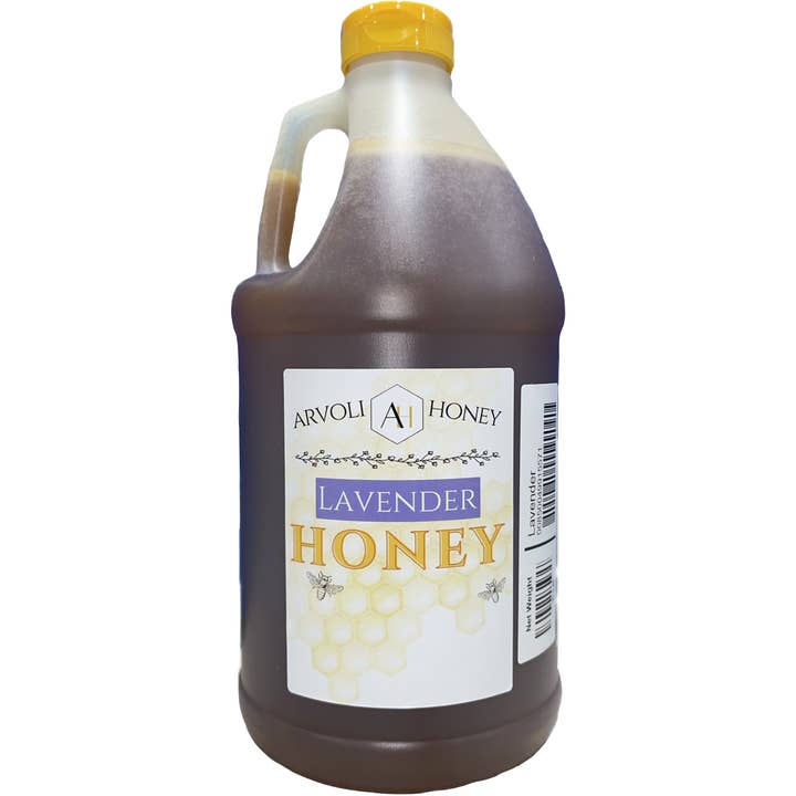 Arvoli Honey - Wholesale Honey - Lavender Honey - Infused Honey Half Gallon - Case of 4