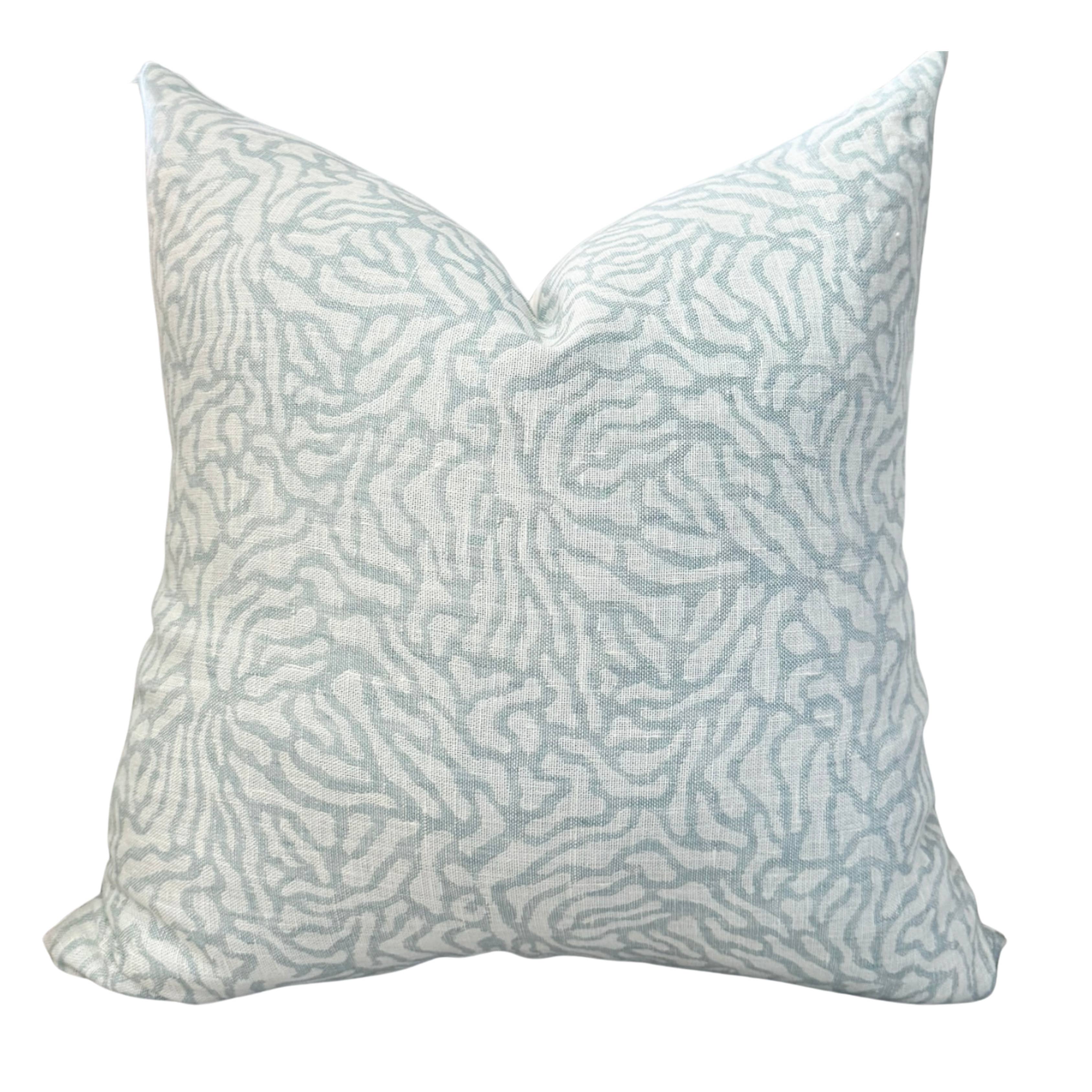 Shannan Bower Home - Wholesale Throw/Decorative Pillow - Isla Blue Classic Designer Pillow