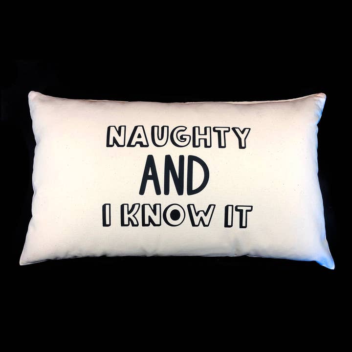 Fræk og jeg ved det julepude for engroshandel hos HoT Creative