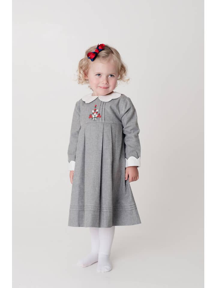 Annafie London Ltd - Wholesale Dress - Kids - INES embroidered dress *SALE*3