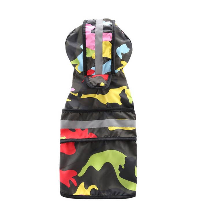 Cheerhunting - Wholesale Pet Raincoat - Dog - Ozzie - Camo Dog Raincoat