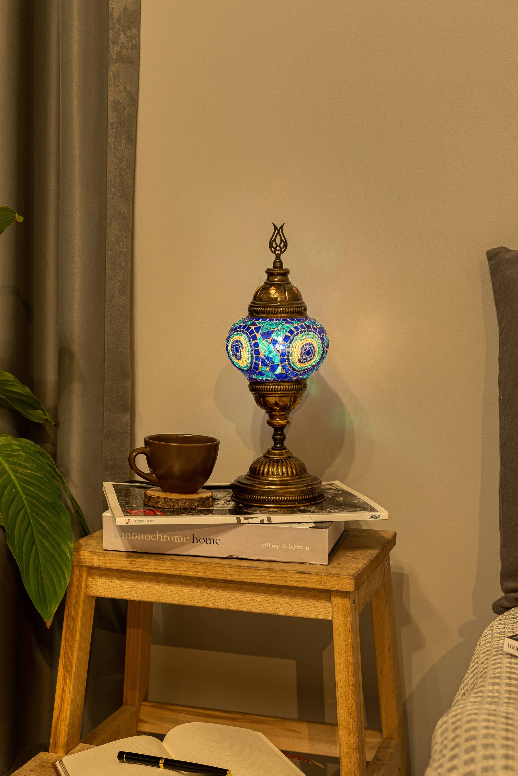 KAFTHAN - Vendita all'ingrosso Lampada da scrivania/d'accento - Lampade a Mosaico | Illuminazione Regalo Decorativo per le Feste di Natale26