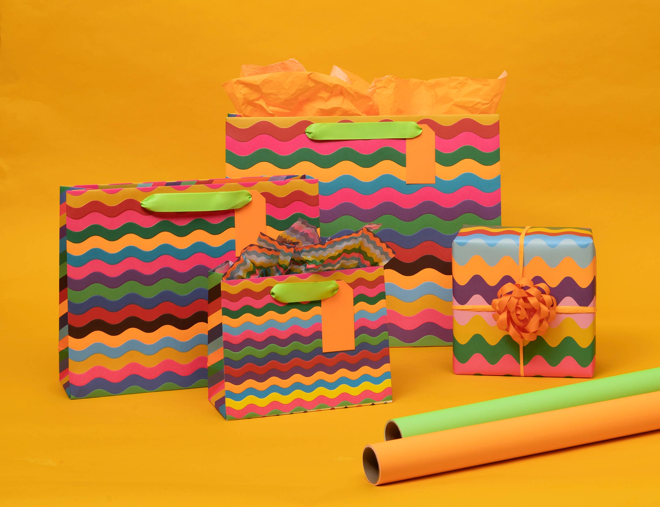 Glick - Wholesale Gift Bag - Bag Landscape Medium Mega Ric Rac2