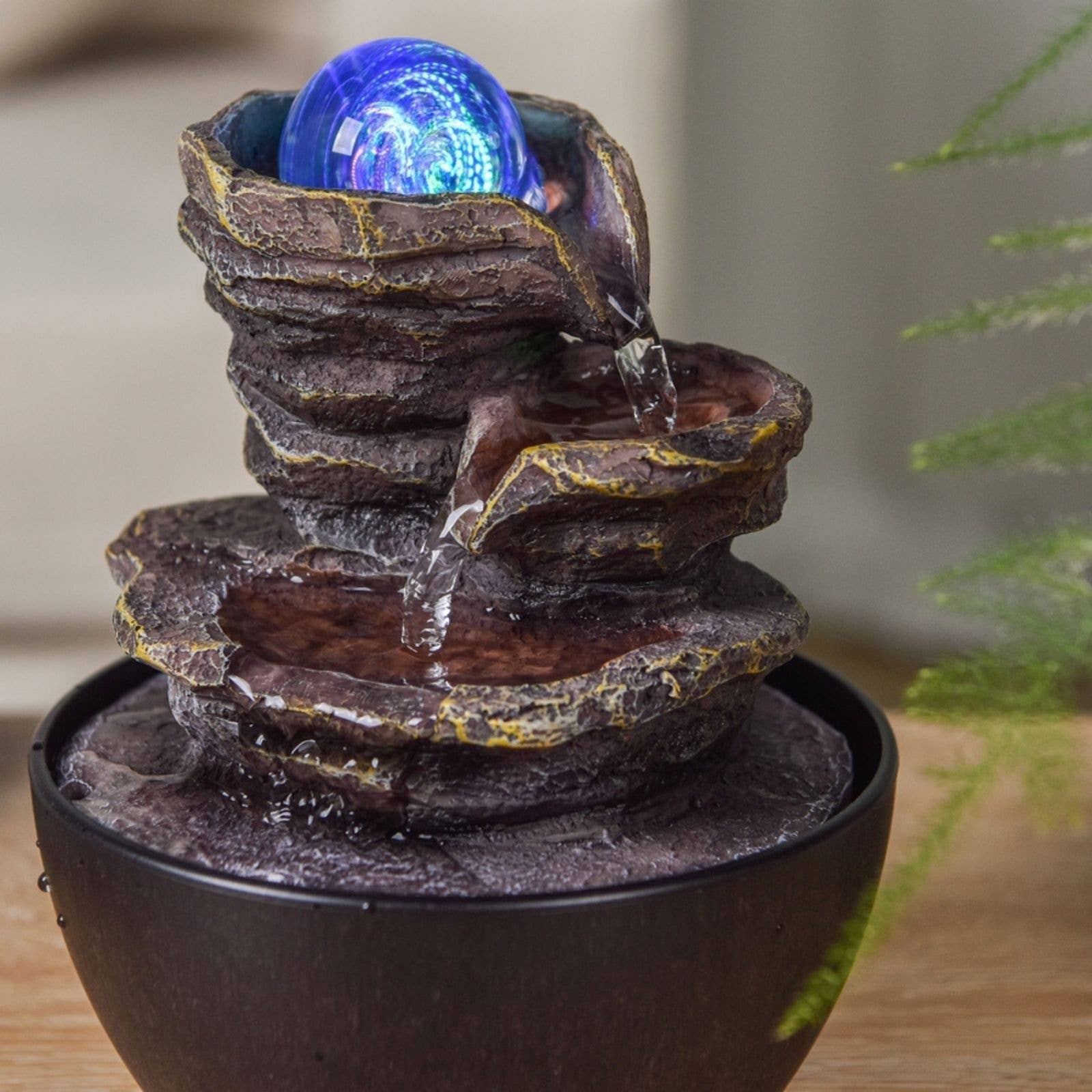 Zen'Arôme - Vendita all'ingrosso Decorazione natalizia - Fontana da interno Cascata Zen Decorazione Rilassante Guru7