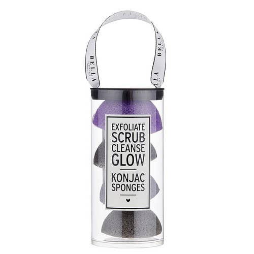 Facial Konjac Sponges - Lilac Ash for wholesale by Bella Sleep + Spa