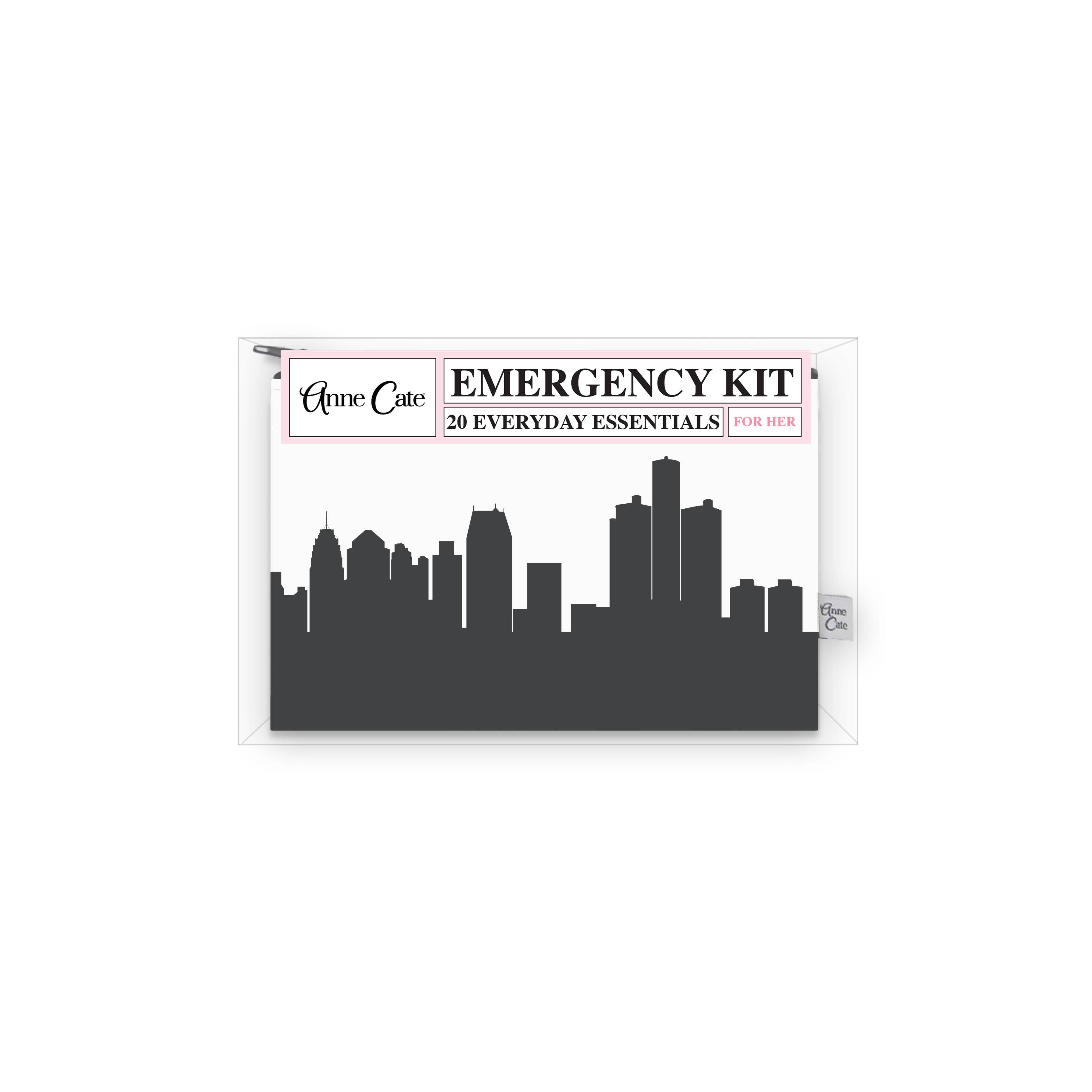 Anne Cate – wholesale Travel set – Skyline Mini Wallet Emergency Kit - For Her21