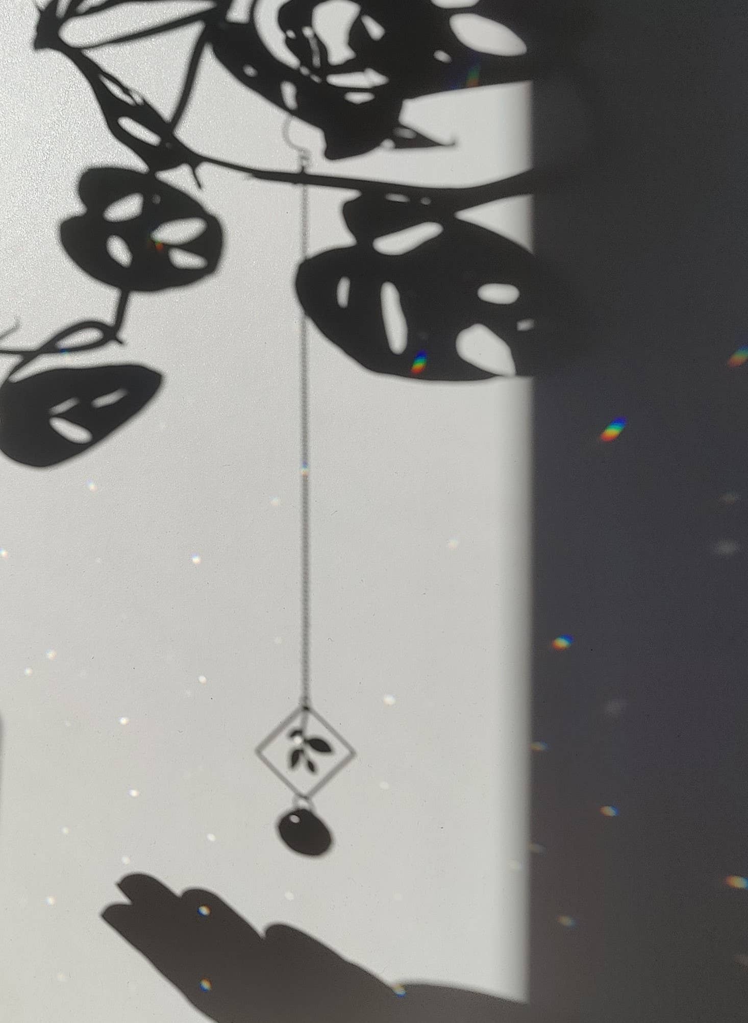 Atelier Intuitive - Wholesale Suncatcher - ASTRO EARTH • Mini Suncatcher in Brass & Glass Crystal2