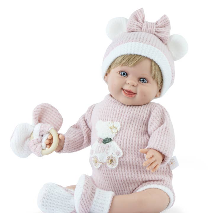 PINK TEDDY DOLL for wholesale by Marina & Pau